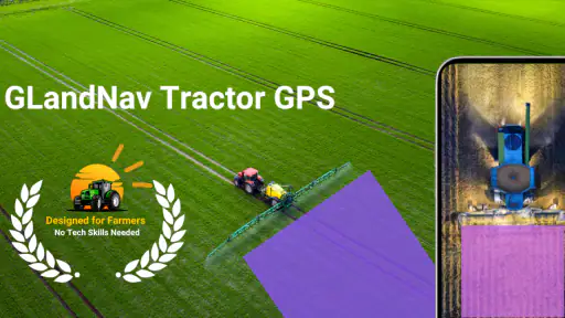 GPS-navigatie voor tractoren screenshot