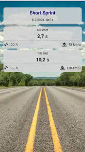 GPS Race Timer screenshot