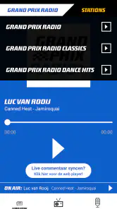 Grand Prix Radio screenshot