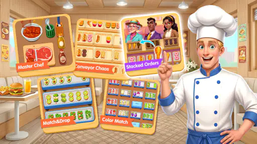 Grill Sort - Voedselsorteer screenshot