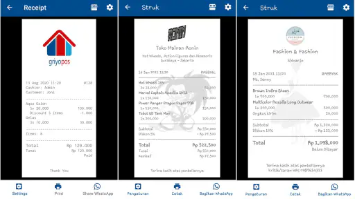 Griyo Pos - POS and Cashflow screenshot