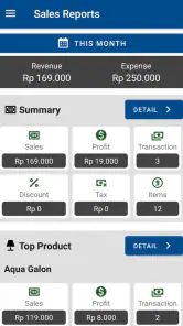Griyo Pos - POS and Cashflow screenshot