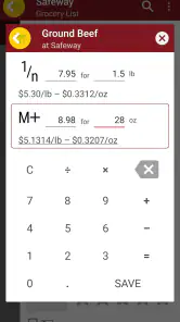 Grocery List App - rShopping screenshot