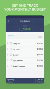Grocery Shopping List -BudList screenshot