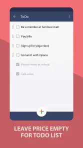 Grocery Shopping List -BudList screenshot