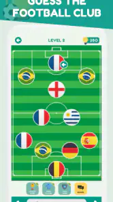 Guess Football Teams Quiz 2025 screenshot