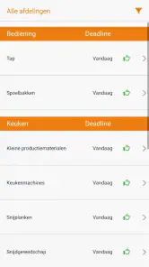 HACCP app Bureau de Wit screenshot