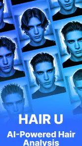 HAIR U: AI Haircut Scanner screenshot