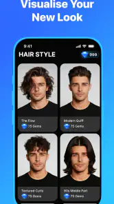 HAIR U: AI Haircut Scanner screenshot