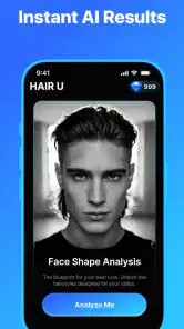 HAIR U: AI Haircut Scanner screenshot