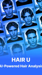 HAIR U: AI Haircut Scanner screenshot