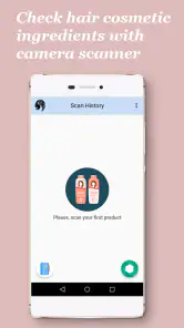 HairKeeper - ingredients scann screenshot