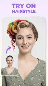 Hairstyles Try On screenshot