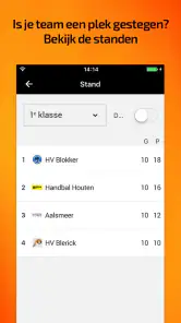 HandbalNL screenshot