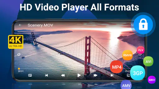 HD-videospeler Alle formaten screenshot