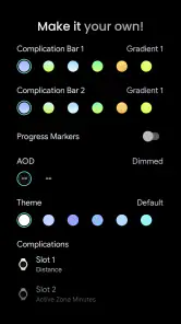 Health Dx: Watch face screenshot