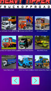 Heavy Tipper Truck Offroad screenshot