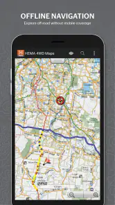 Hema 4WD Maps Australia screenshot