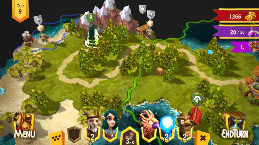 Heroes of Flatlandia screenshot