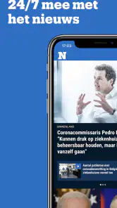 Het Nieuwsblad nieuws screenshot