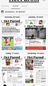 Het Parool digitale krant screenshot