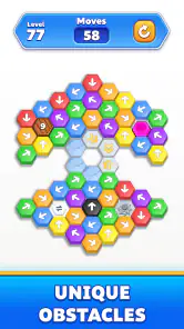 Hexa Blast screenshot