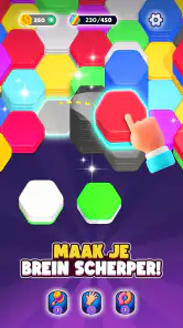 Hexa Sort screenshot