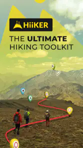 HiiKER: De Wandelkaarten App screenshot