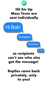 Hit Em Up: Mass Text Bulk SMS screenshot