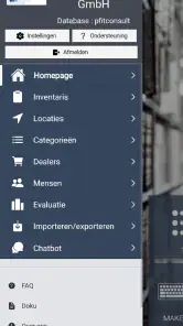 HITS Inventarisbeheer screenshot