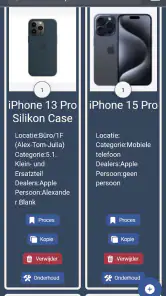HITS Inventarisbeheer screenshot