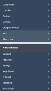 HITS Inventarisbeheer screenshot