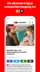 HLN.be screenshot