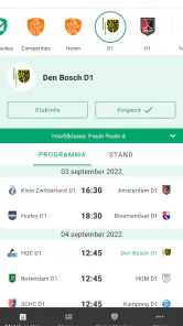 hockey.nl screenshot