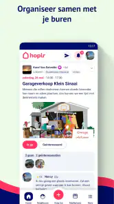 Hoplr - Leer je buren kennen screenshot