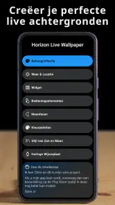 Horizon Live Wallpapers screenshot