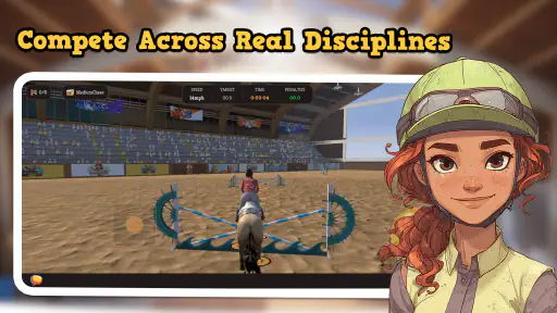 Horse Academy: Equestrian MMO screenshot