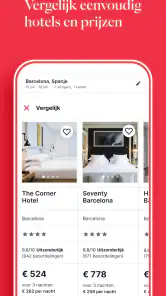 Hotels.com: hotelboeking screenshot