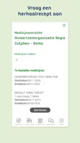 HRZU | Uw Zorg online screenshot