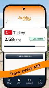 Hubby eSIM screenshot