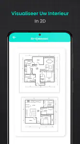 Huis ontwerpen Vloerplan 2D screenshot