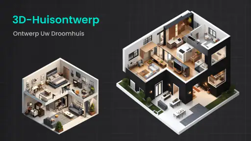 Huis ontwerpen Vloerplan 2D screenshot