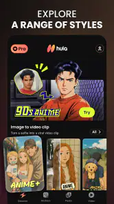 Hula - AI Video Generator screenshot
