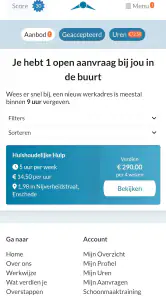 Hulp-in-Huis screenshot