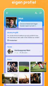 Hyves screenshot