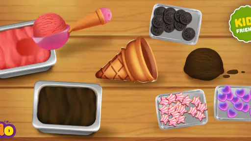 Ice Cream Making Game For Kids screenshot