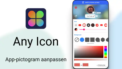 Icoonwisselaar screenshot