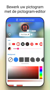 Icoonwisselaar screenshot