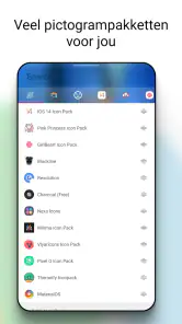 Icoonwisselaar screenshot