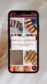 Ideas de uñas bonitas screenshot